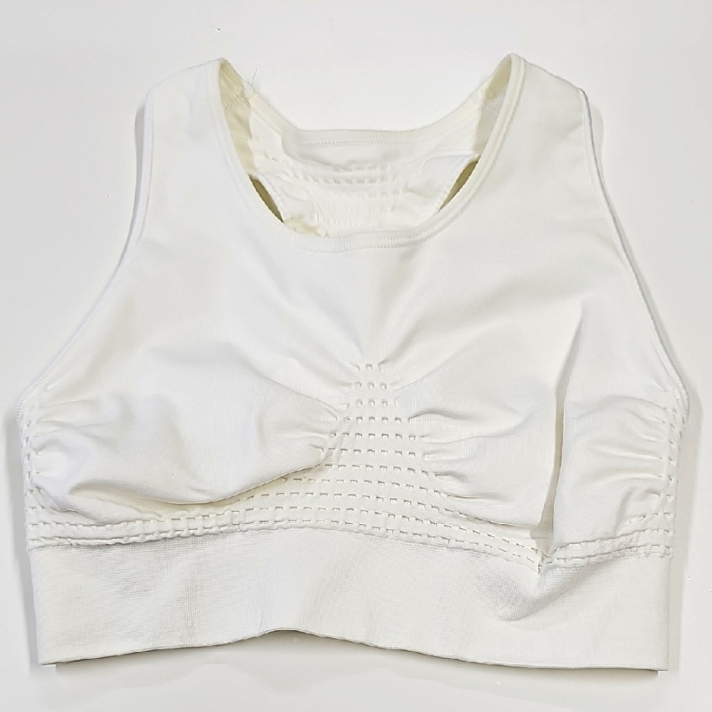 Sweaty Betty Sports Bra, White, Size Small